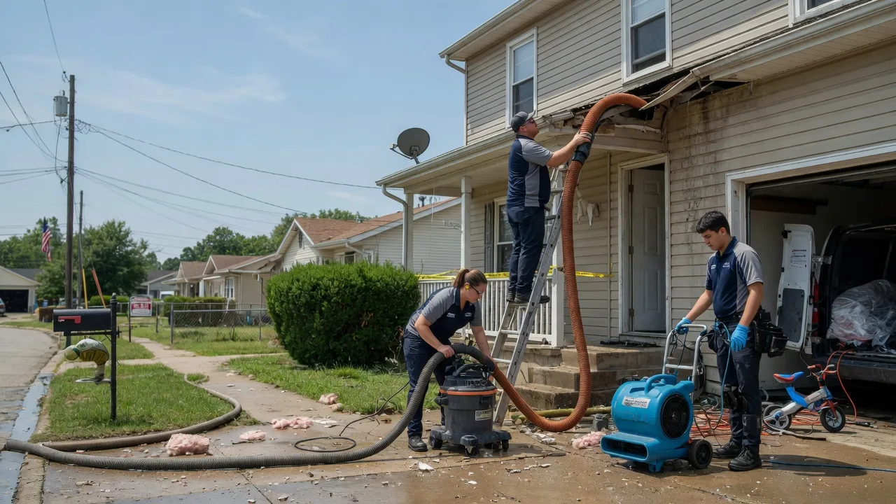 Water Damage Restoration in Cashion, OK near me